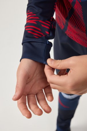 Гоночный костюм Nordski Jr. Heat Blue/Red NSJ678987