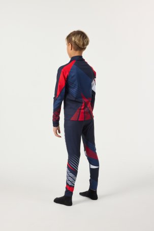 Гоночный костюм Nordski Jr. Heat Blue/Red NSJ678987