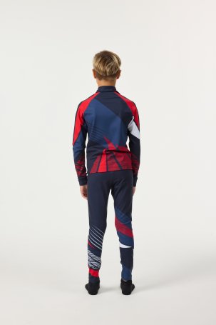 Гоночный костюм Nordski Jr. Heat Blue/Red NSJ678987