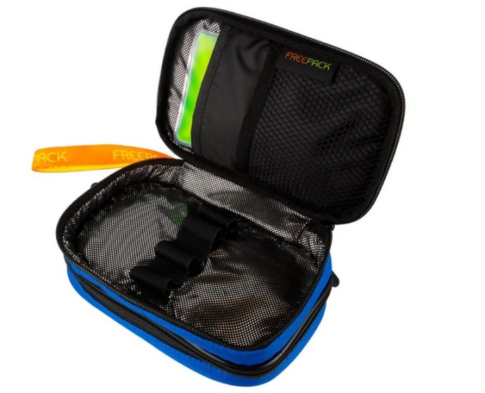 Термосумка (органайзер) FREEPACK д/4х ручек и средств самоконтроля (синий) в Твери