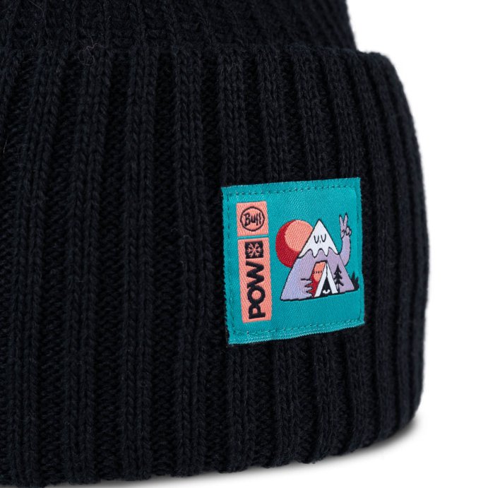 Шапка Buff Knitted Hat Pow Rutger Black 136882.999.10.00
