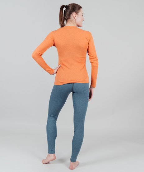 Комплект термобелья Nordski Soft Orange/Green W NSW388903