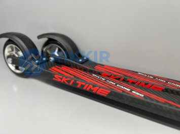 Лыжероллеры SKI TIME SK100 Carbon NEW Black/Red (3)