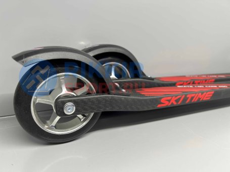 Лыжероллеры SKI TIME SK100 Carbon NEW Black/Red (3)