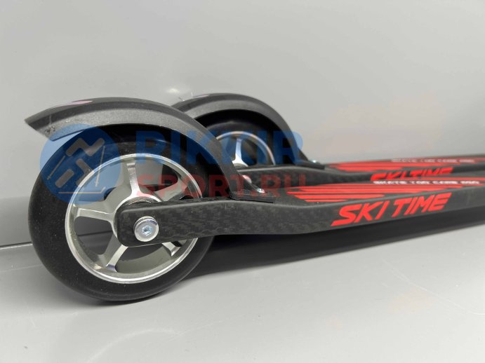 Лыжероллеры SKI TIME SK100 Carbon NEW Black/Red (3)