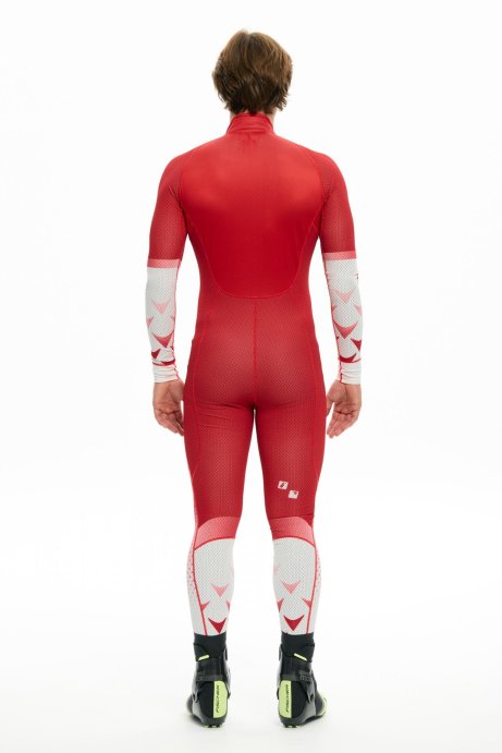 Комбинезон гоночный Bivium Спринт муж. белый_красный