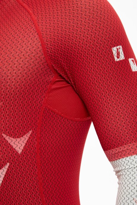 Комбинезон гоночный Bivium Спринт муж. белый_красный