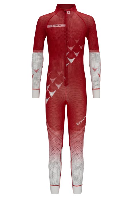 Комбинезон гоночный Bivium Спринт муж. белый_красный
