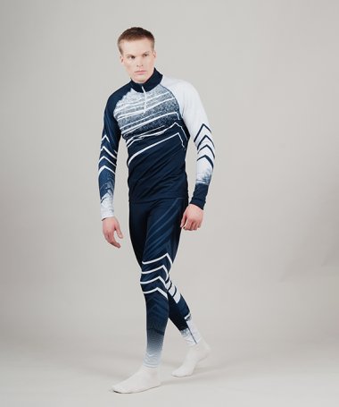 Гоночный костюм Nordski Pro Blue/Pearl Blue NSV490020