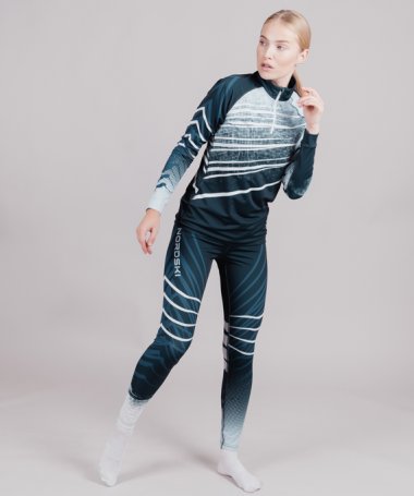 Гоночный костюм Nordski Pro Blue/Pearl Blue NSV490020