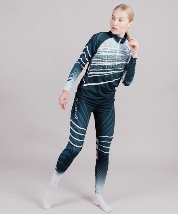 Гоночный костюм Nordski Pro Blue/Pearl Blue NSV490020