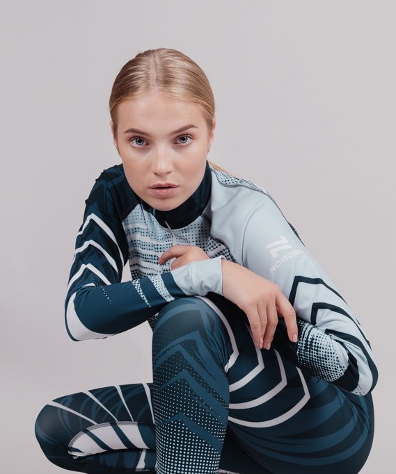 Гоночный костюм Nordski Pro Blue/Pearl Blue NSV490020