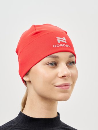 Тренировочная шапка Nordski Core Red NSV719900 (L)