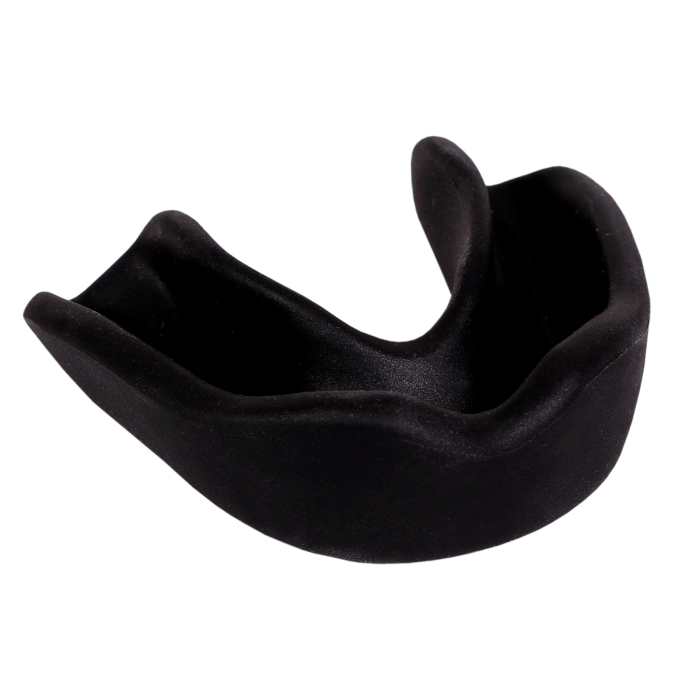 Защита рта (капа) FLAMMA - Inferno black с футляром (EVA, взрослый (16+), Черный)