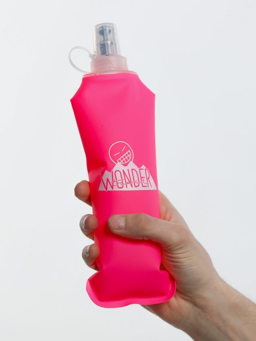Мягкая фляга Wonder Trail розовая 500мл в Мурманске