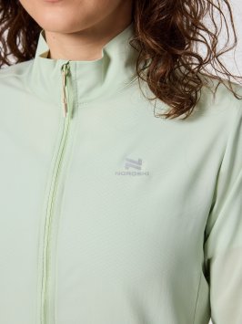 Ветровка беговая Nordski Light Cross Smoky Green W NSW351189