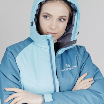 Утепленная куртка NORDSKI Premium-Sport Aquamarine/Blue W NSW747780