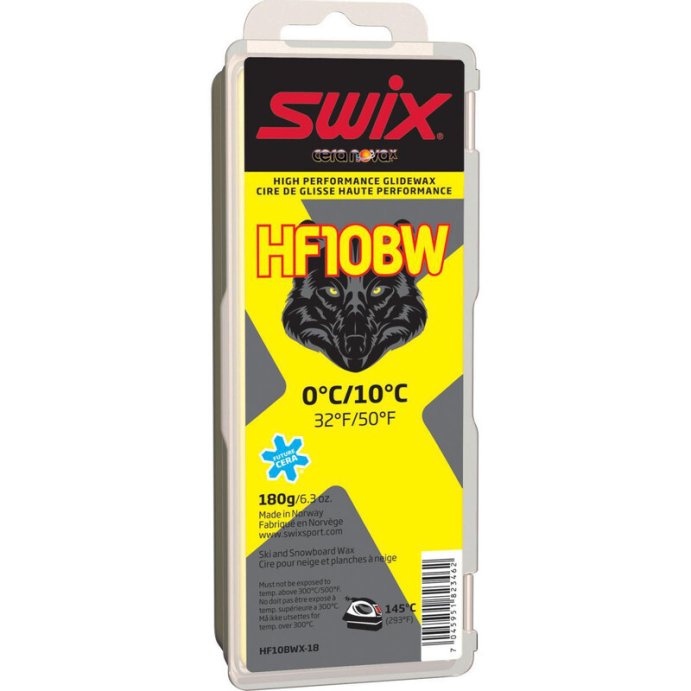 ПАРАФИН SWIX HF10BW Black 10/0C 180гр в Твери