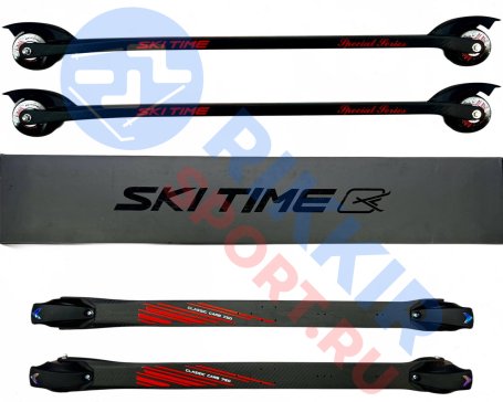 Лыжероллеры SKI TIME CL70-50 Carbon NEW Black/Red 750 (3)