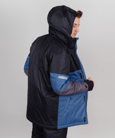 Утепленная куртка Nordski Casual Black/Denim NSM750054