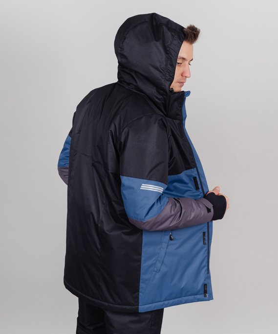 Утепленная куртка Nordski Casual Black/Denim NSM750054