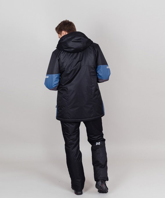 Утепленная куртка Nordski Casual Black/Denim NSM750054