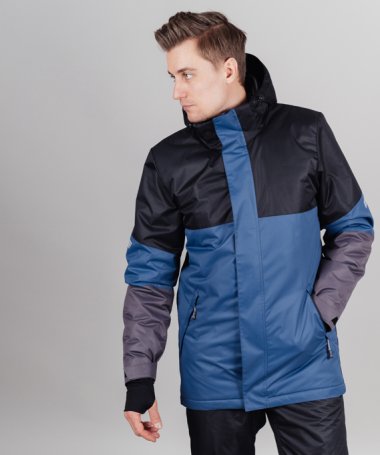 Утепленная куртка Nordski Casual Black/Denim NSM750054