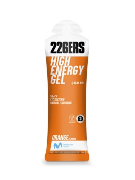 Высокоэнергетический гель с BCAA, 226ERS, 50гр углеводов, 76гр (Апельсин)