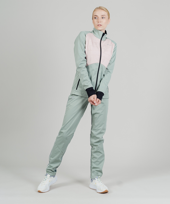 Куртка Nordski Hybrid Pro Ice Mint/Soft Pink W NSW606309