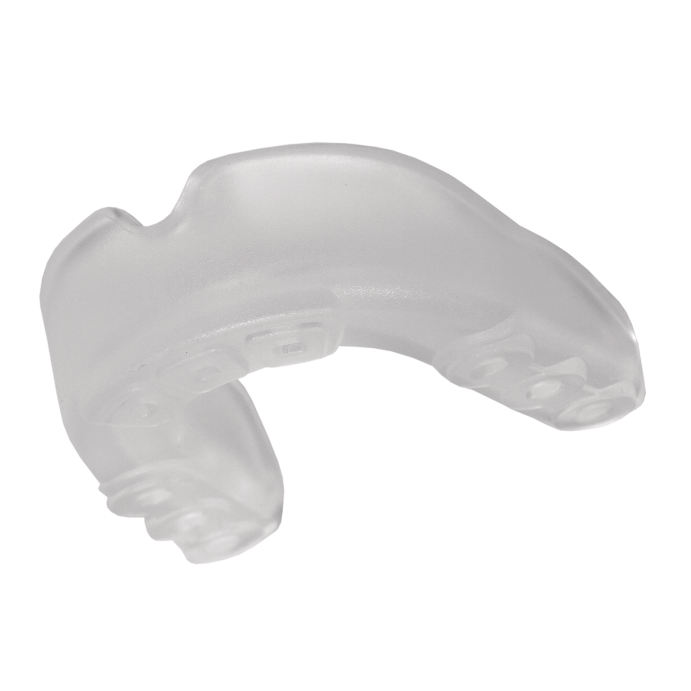 Защита рта (капа) FLAMMA - BLIZZARD COLORLESS с футляром (гель, резина, взрослый (11+), Прозрачный)