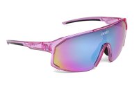 Очки KV+ ALPHA glasses pink crystal lens peach red SG15.12