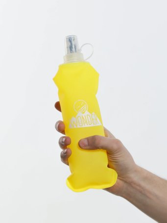 Мягкая фляга Wonder Trail жёлтая 500мл