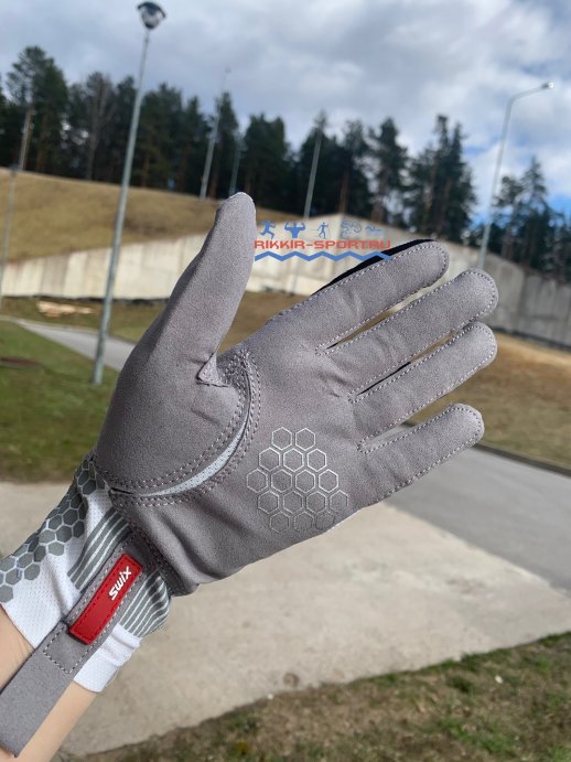 Перчатки лыжероллерные SWIX Carbon белый H0300 /00000 в Твери