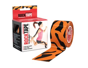 тейп-лента RockTape Design, 5см х 5м, тигр RCT100-TGR-OS