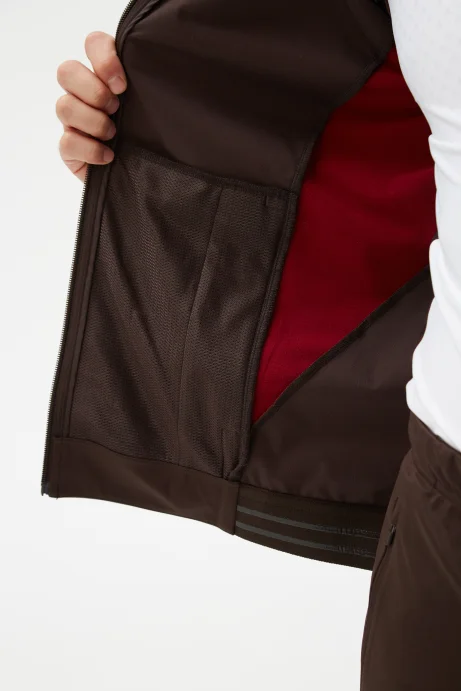 Куртка разминочная Bivium &quot;Баланс 2.0&quot; муж. бордовый_кофейный