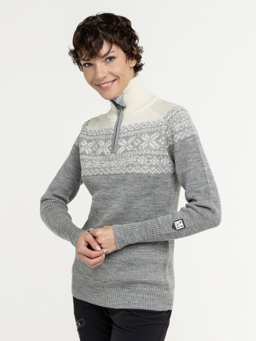 Свитер MOAX Tirvas жен. MX714020/11200 серый меланж