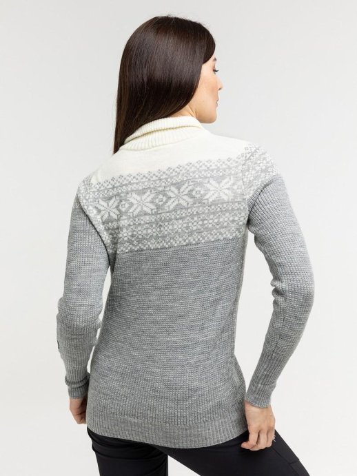 Свитер MOAX Tirvas жен. MX714020/11200 серый меланж