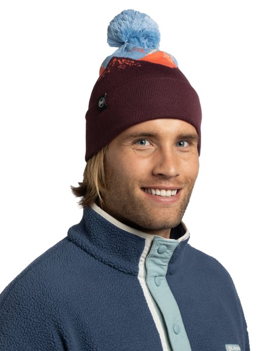 Шапка Buff Knitted Hat Tatik Burgundy 136686.652.10.00