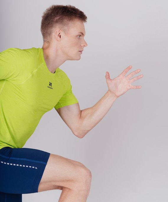 Футболка Nordski Pro Lime NSM425180 в Твери