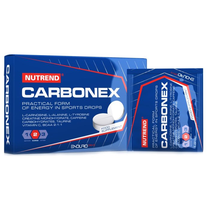 Энергетические таблетки Carbonex NUTREND 12 таб.
