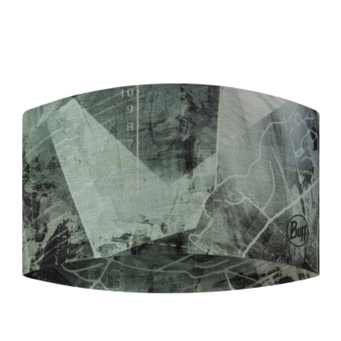 Повязка Buff Coolnet UV+ Wide Headband Jebel Moss Green 131489.851.10.00
