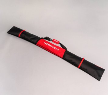 Чехол для лыж Nordski 195см 3 пары Black/Red NSV133195