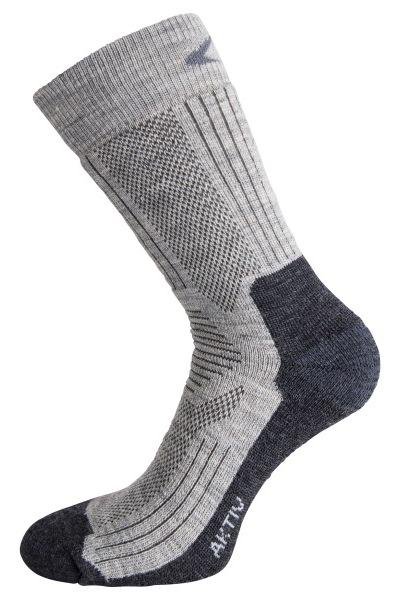 Носки ULVANG Aktiv серый меланж/угольн 75131/11201 в Твери