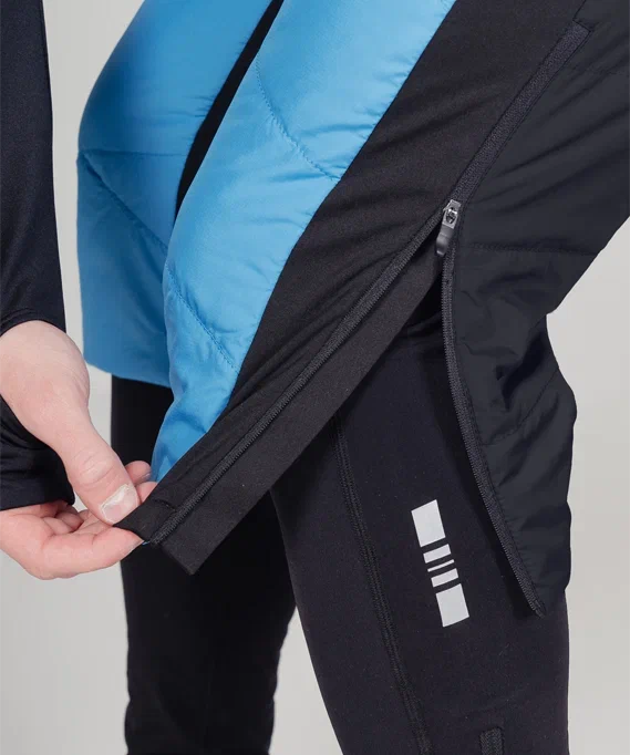 Капри утепленные Nordski Hybrid Light Blue/Black NSM895284