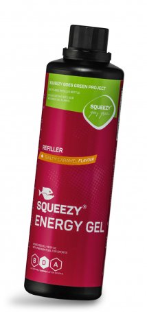 Гель энергетический с электролитами ENERGY GEL Squeezy 500мл. (солёная карамель)