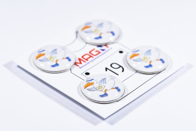 Магнитные держатели для номера &quot;Чайка&quot;