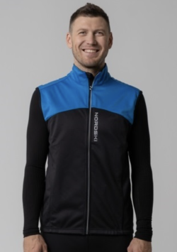 Жилет разминочный Nordski ACTIVE Blue/Black NSM407710