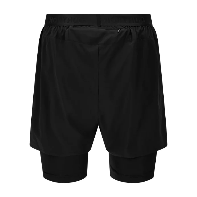 Шорты NORTHUG MILAN 2 в 1 Men BLACK PN08078-400