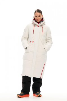 Куртка пуховая Bivium Verum жен. белый