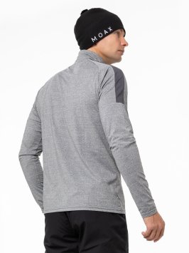 Термокофта MOAX на молнии 1/2 Uhta муж. MX2361/10104 серый меланж